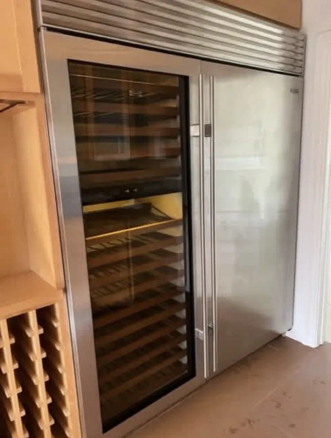 Sub-Zero wine cooler and refrigerator repair