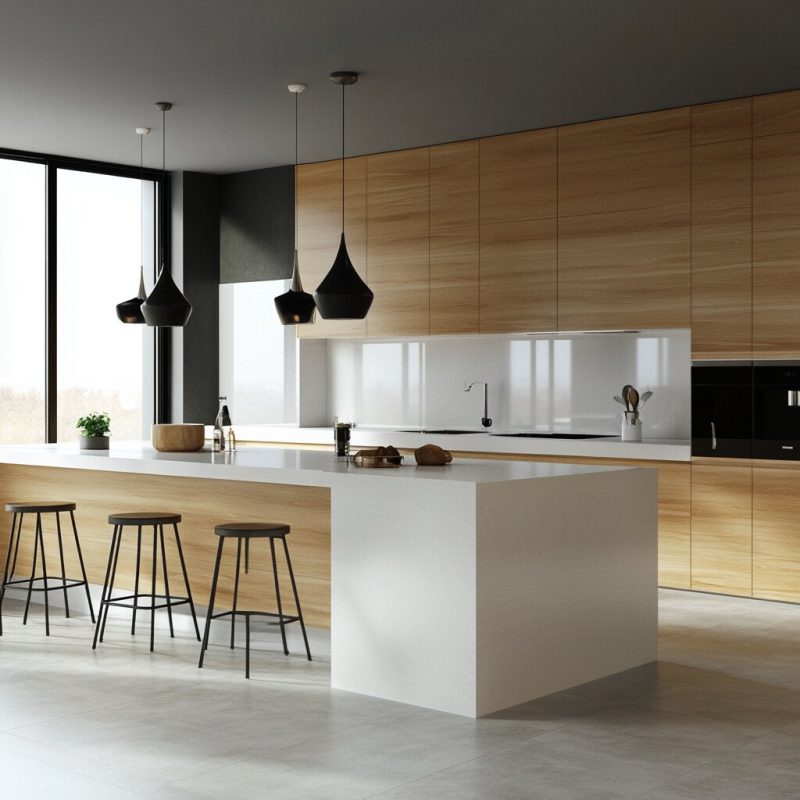 Beautiful and budget-friendly kitchen renovation by Uhauz for a homeowner in Carlsbad.